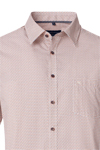 Produktbild fr 'CASAMODA Comfort Fit Hemd Halbarm New Kent Kragen Muster orange'
