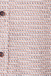 Produktbild fr 'CASAMODA Comfort Fit Hemd Halbarm New Kent Kragen Muster orange'