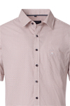 Produktbild fr 'CASAMODA Comfort Fit Hemd Halbarm New Kent Kragen Muster rot'