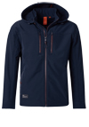 Produktbild fr 'CASAMODA Softshelljacke Langarm mit Kapuze nachtblau'