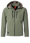 Produktbild fr 'CASAMODA Softshelljacke Langarm mit Kapuze moos'