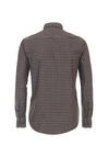 Produktbild fr 'CASAMODA Casual Fit Hemd Langarm Button Down Kragen Karo braun'