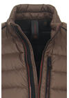Produktbild fr 'CASAMODA Langarm Steppjacke Stehkragen Reiverschluss braun'