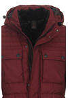 Produktbild fr 'CASAMODA Langarm Steppjacke Kapuze Reiverschluss rot'