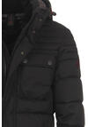 Produktbild fr 'CASAMODA Langarm Steppjacke Kapuze Reiverschluss schwarz'