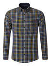 Produktbild fr 'CASAMODA Casual Fit Hemd Langarm Button Down Kragen Karo dunkelblau'