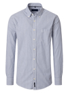 Produktbild f�r 'CASAMODA Comfort Fit Hemd Langarm Button Down Kragen Streifen blau'
