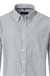 Produktbild f�r 'CASAMODA Comfort Fit Hemd Langarm Button Down Kragen Streifen gr�n'
