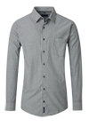 Produktbild f�r 'CASAMODA Comfort Fit Hemd Langarm New Kent Kragen Streifen gr�n'