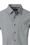 Produktbild f�r 'CASAMODA Comfort Fit Hemd Langarm New Kent Kragen Streifen gr�n'