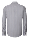 Produktbild f�r 'CASAMODA Comfort Fit Hemd Langarm Button Down Kragen Muster blau'