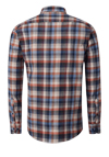 Produktbild f�r 'CASAMODA Comfort Fit Hemd Langarm Button Down Kragen Karo grau'