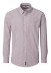 Produktbild f�r 'CASAMODA Casual Fit Hemd Langarm Button Down Kragen Streifen rot'