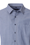 Produktbild f�r 'CASAMODA Casual Fit Hemd Langarm New Kent Kragen Streifen blau'