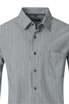 Produktbild f�r 'CASAMODA Casual Fit Hemd Langarm New Kent Kragen Streifen gr�n'