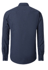 Produktbild f�r 'CASAMODA Casual Fit Hemd Langarm New Kent Kragen Struktur dunkelblau'