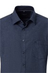 Produktbild f�r 'CASAMODA Casual Fit Hemd Langarm New Kent Kragen Struktur dunkelblau'