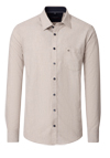 Produktbild f�r 'CASAMODA Casual Fit Hemd Langarm New Kent Kragen Struktur mokka'
