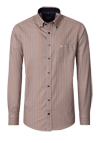 Produktbild f�r 'CASAMODA Casual Fit Hemd Langarm Button Down Kragen Streifen Muster orange'