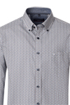 Produktbild f�r 'CASAMODA Casual Fit Hemd Langarm Button Down Kragen Streifen Muster gr�n'