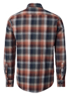 Produktbild f�r 'CASAMODA Casual Fit Hemd Langarm Button Down Kragen Karo braun'