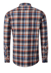 Produktbild f�r 'CASAMODA Casual Fit Hemd Langarm Button Down Kragen Karo grau'
