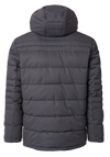 Produktbild f�r 'CASAMODA Steppjacke Langarm mit Kapuze Rei�verschluss dunkelgrau'