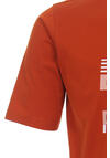 Produktbild fr 'CASAMODA T-Shirt Halbarm Rundhals Print Jersey rost'