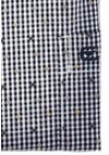 Produktbild fr 'CASAMODA Casual Fit Hemd Halbarm Button Down Kragen Karo blau'