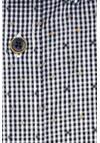 Produktbild fr 'CASAMODA Casual Fit Hemd Halbarm Button Down Kragen Karo blau'