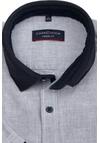 Produktbild fr 'CASAMODA Casual Fit Hemd Halbarm New Kent Kragen Streifen blau'