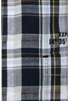 Produktbild fr 'CASAMODA Casual Fit Hemd Halbarm New Kent Kragen Karo blau'