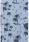 Produktbild fr 'CASAMODA Casual Fit Hemd Halbarm Button Down Kragen Muster blau'