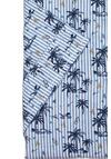 Produktbild fr 'CASAMODA Casual Fit Hemd Halbarm Button Down Kragen Muster blau'