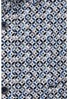 Produktbild fr 'CASAMODA Casual Fit Hemd Halbarm Button Down Kragen Muster wei'