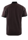 Produktbild fr 'CASAMODA Polo Halbarm geknpfter Polokragen Stretch braun'