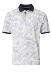 Produktbild f�r 'CASAMODA Poloshirt Halbarm Polokragen Jersey Muster wei�'