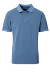 Produktbild f�r 'CASAMODA Poloshirt Halbarm Polokragen Pique hellblau'