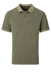 Produktbild f�r 'CASAMODA Poloshirt Halbarm Polokragen Pique oliv'