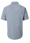 Produktbild f�r 'CASAMODA Casual Fit Hemd Halbarm Button Down Kragen Karo blau'