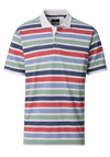 Produktbild f�r 'CASAMODA Poloshirt Halbarm Polokragen Jersey Ringel wei�'