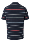 Produktbild f�r 'CASAMODA Poloshirt Halbarm Polokragen Jersey Ringel blau'