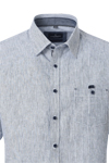 Produktbild f�r 'CASAMODA Casual Fit Hemd Halbarm New Kent Kragen Streifen blau'