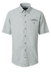 Produktbild f�r 'CASAMODA Casual Fit Hemd Halbarm Button Down Kragen Streifen gr�n'