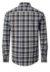 Produktbild fr 'CASAMODA Casual Fit Hemd Langarm Button Down Kragen Flanell Karo grau'