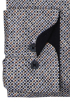 Produktbild fr 'CASAMODA Casual Fit Hemd Langarm Button Down Kragen Muster blau'