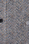 Produktbild fr 'CASAMODA Casual Fit Hemd Langarm Button Down Kragen Muster blau'