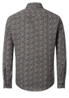 Produktbild fr 'CASAMODA Casual Fit Hemd Langarm Button Down Kragen Muster dunkelblau'