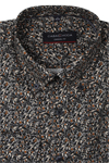 Produktbild fr 'CASAMODA Casual Fit Hemd Langarm Button Down Kragen Muster dunkelblau'