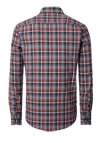 Produktbild f�r 'CASAMODA Casual Fit Hemd Langarm New Kent Kragen Flanell Karo blau'